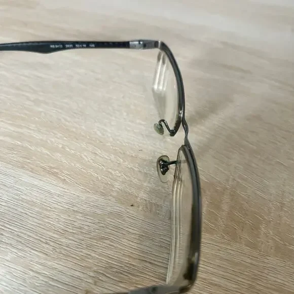 Ray-Ban RB8413 2620 Gunmetal Carbon Fiber Black Eyeglasses Frames Only 52-18-145